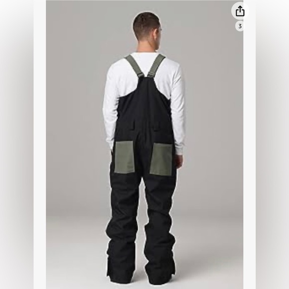 NWT Searipe unisex snow bib overalls ski pants - Picture 2 of 16